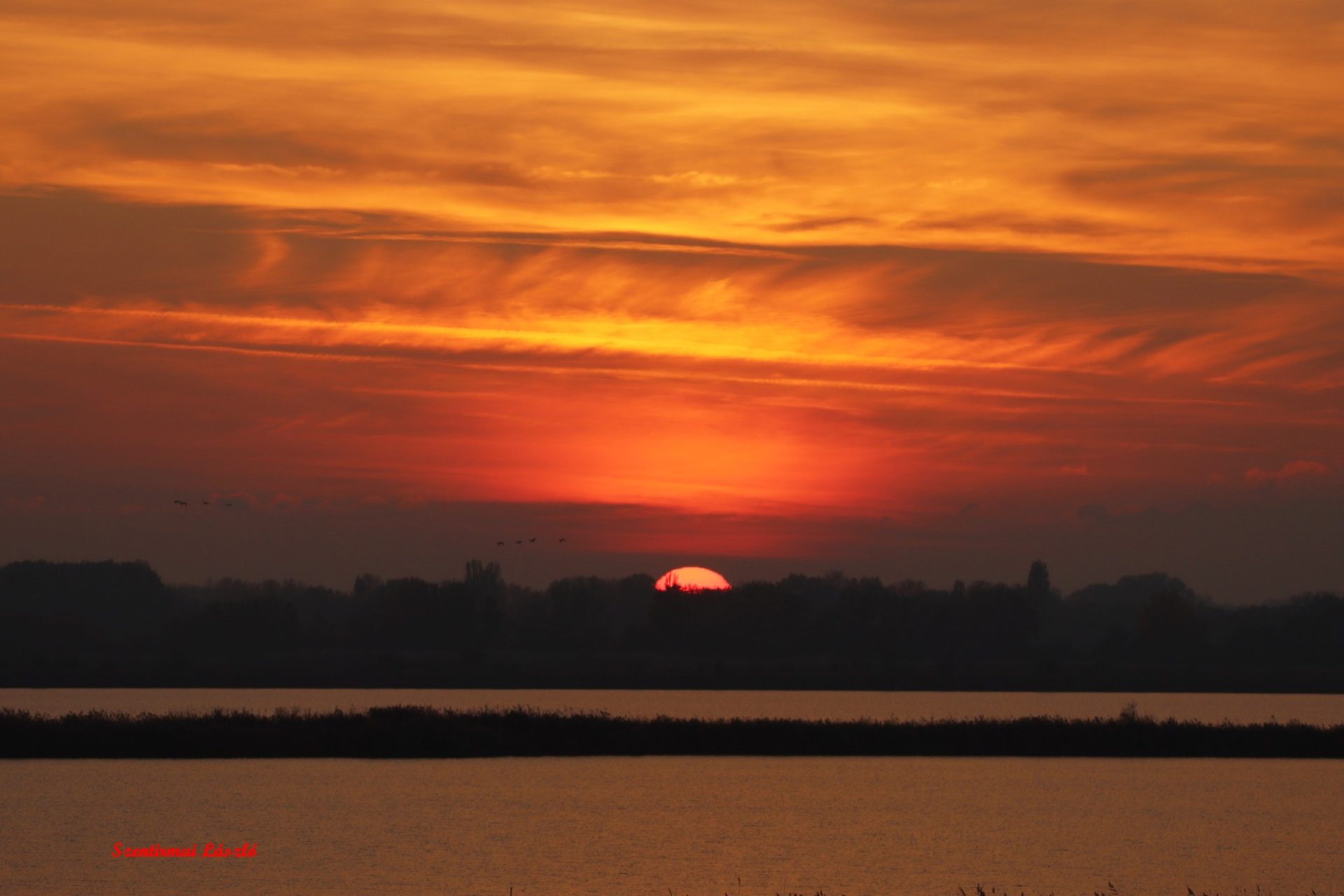 Mikulás napi darules a Fehér-tavon 12.06
