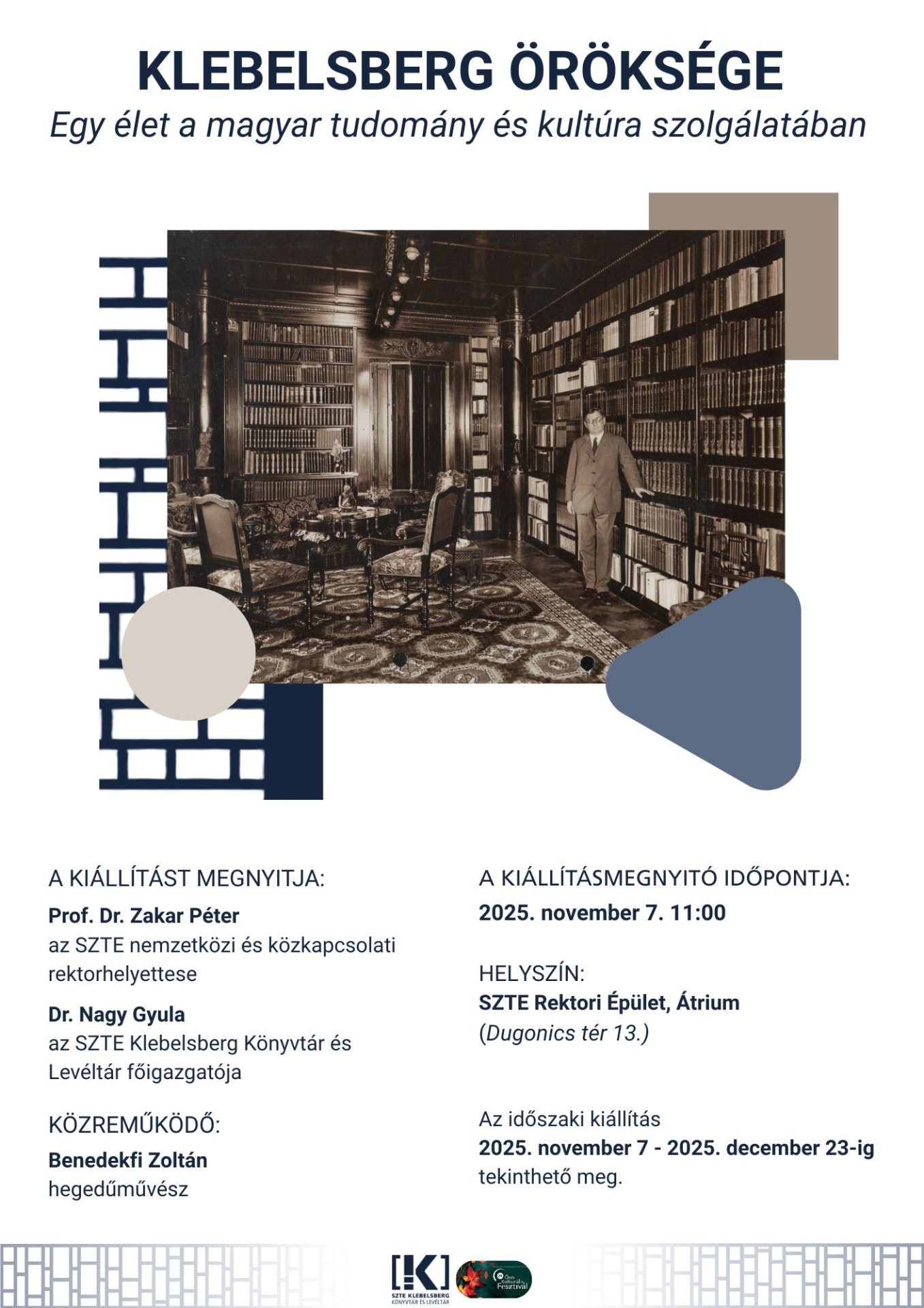 Klebelsberg öröksége – Egy élet a magyar tudomány és kultúra szolgálatában