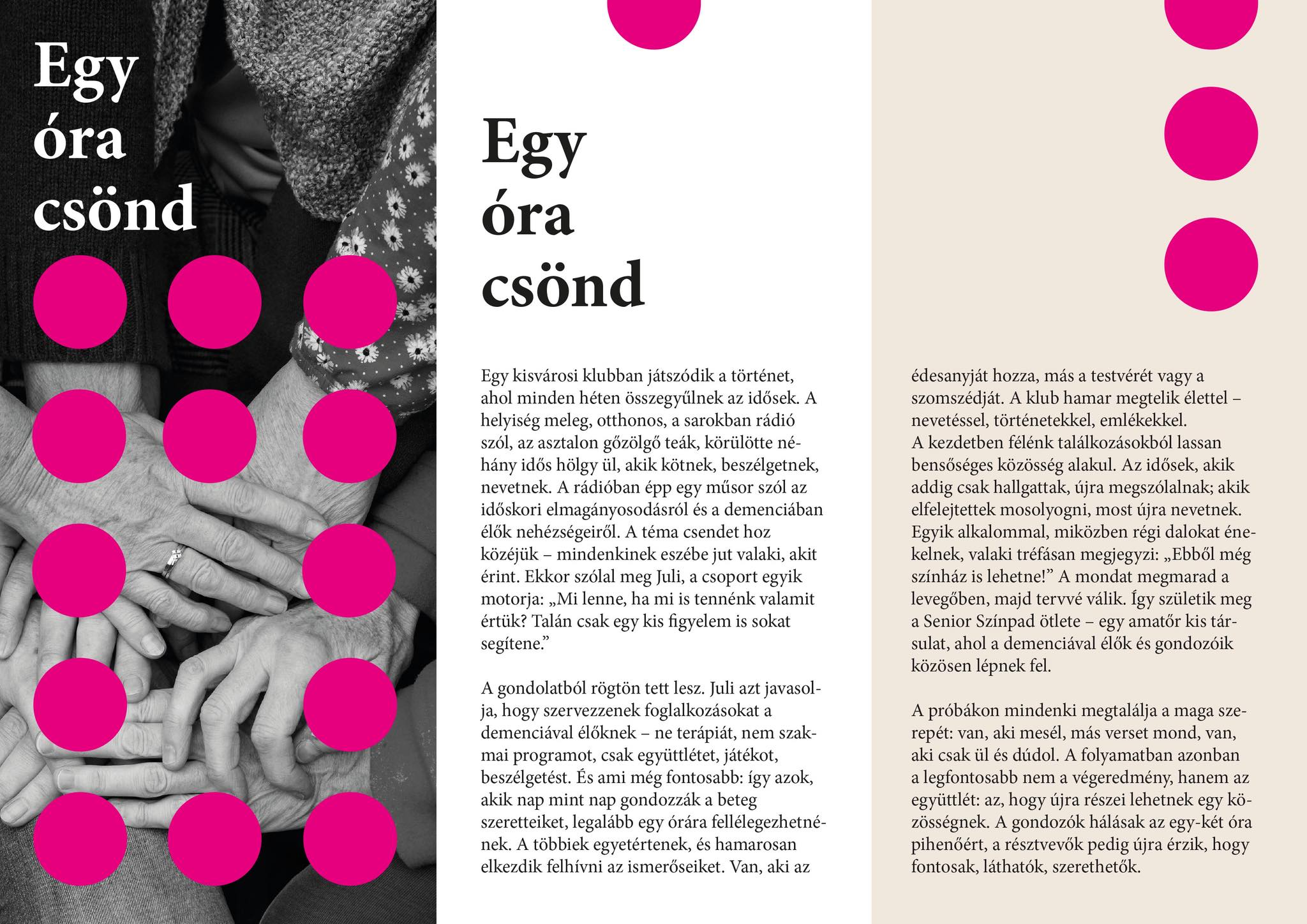 Senior Színház: Egy óra csend – CARAVAN project