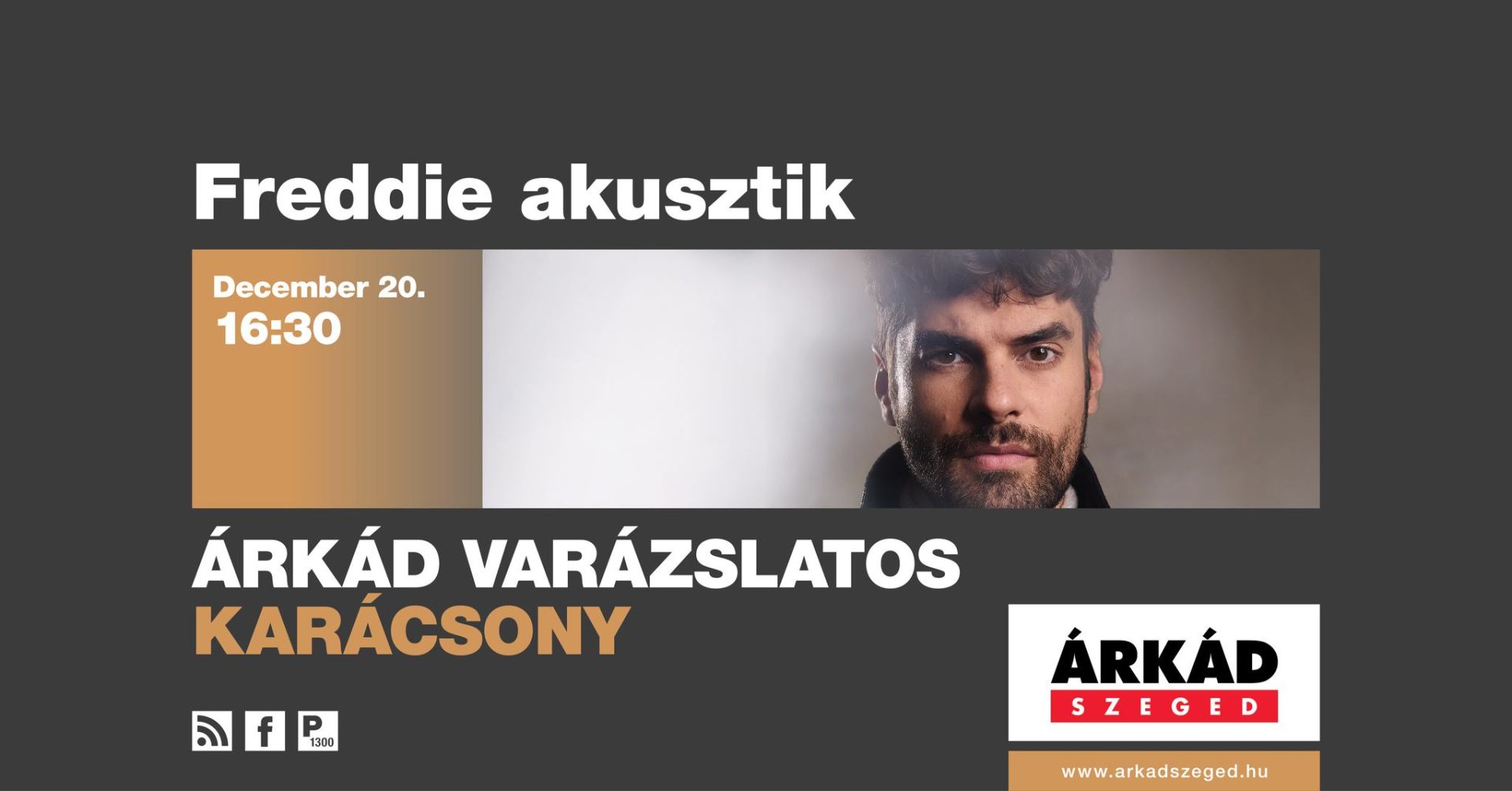 Freddie akusztik – ÁRKÁD Szeged