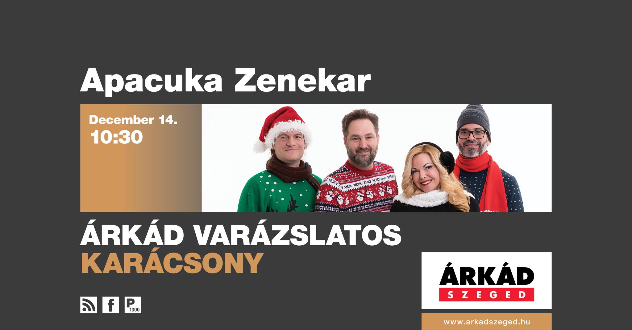 Apacuka Zenekar – ÁRKÁD Szeged