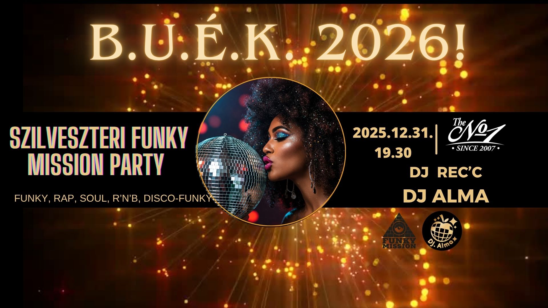 Szilveszteri Funky Mission Party