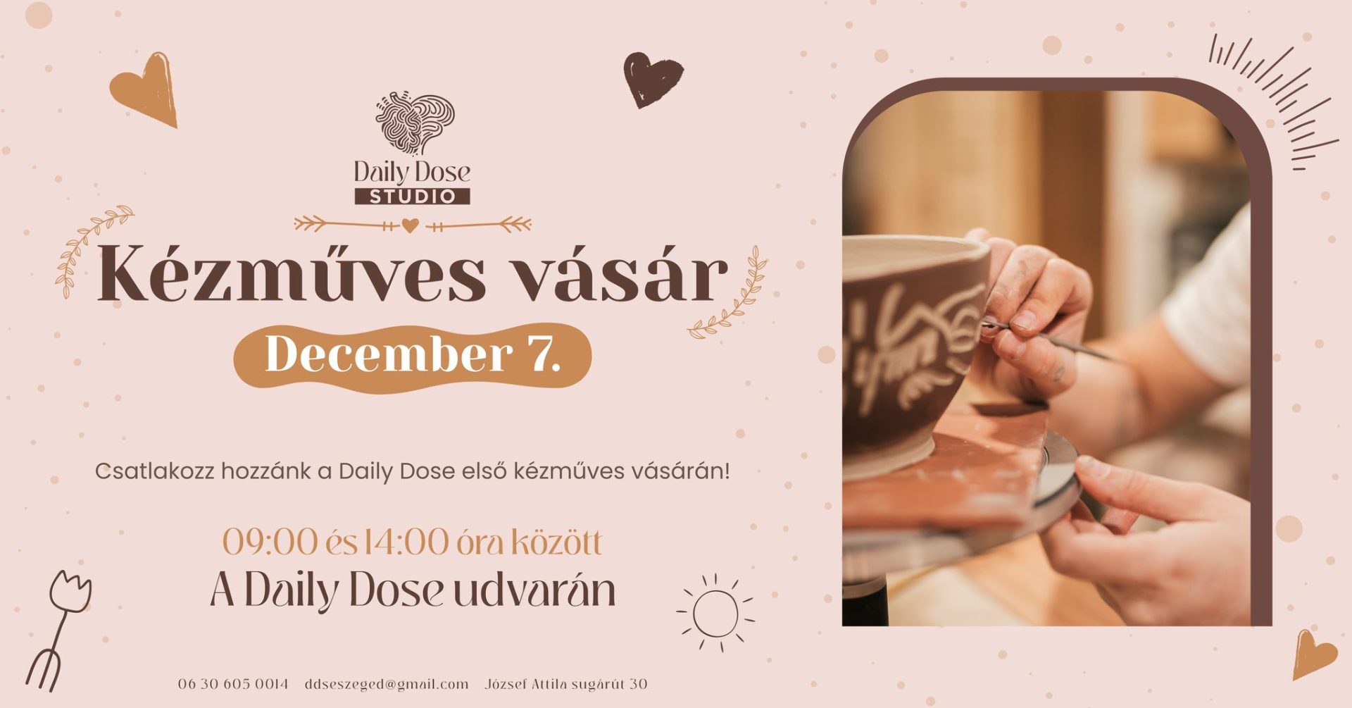 Karácsonyi Vásár – I. DailyDose Kézműves Piac