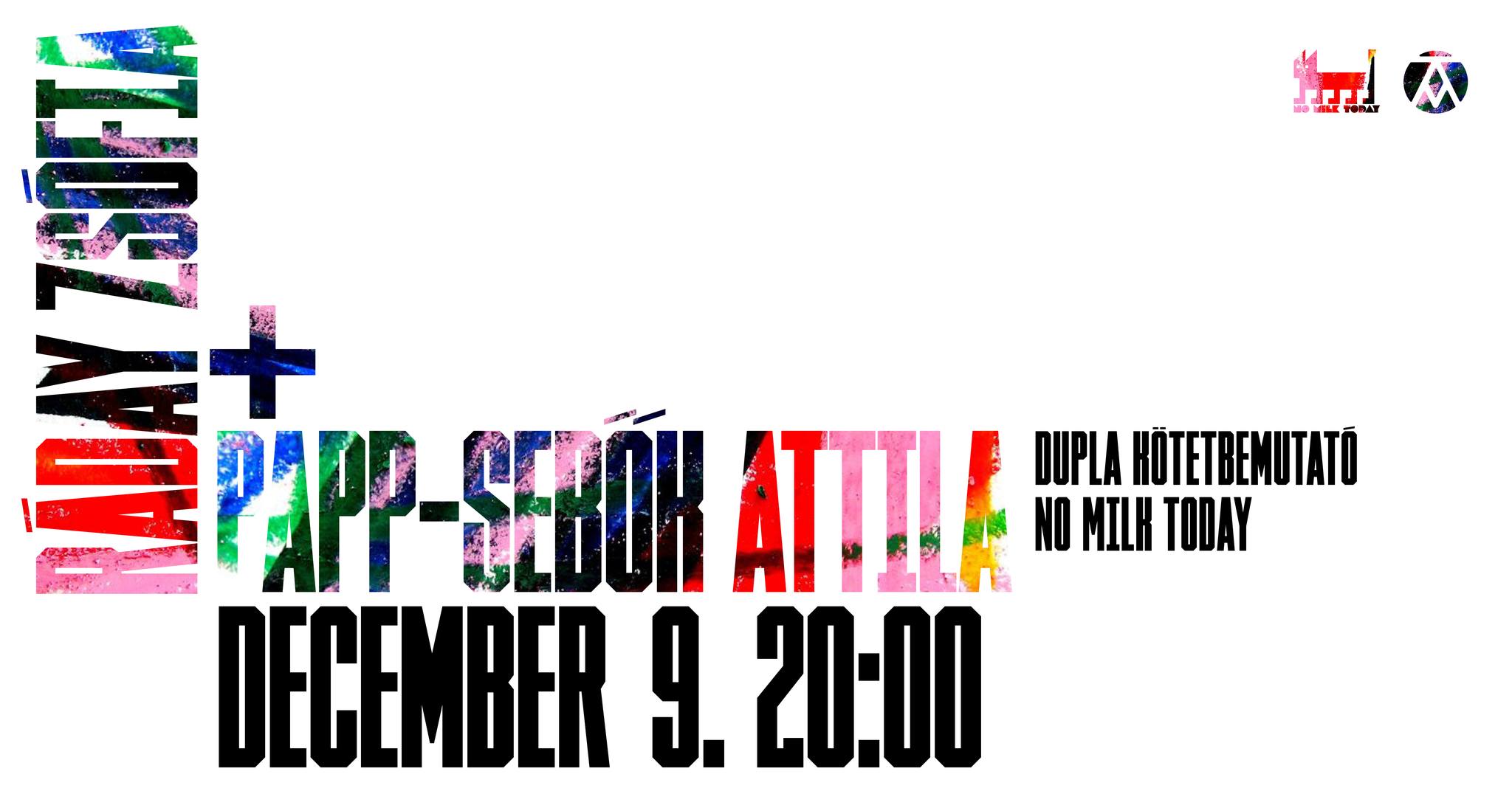 Évzáró – Ráday Zsófia és Papp-Sebők Attila közös kötetbemutatója