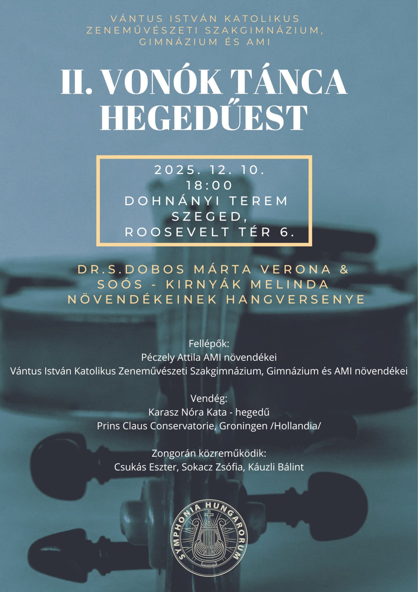 II. Vonók Tánca Hegedűest