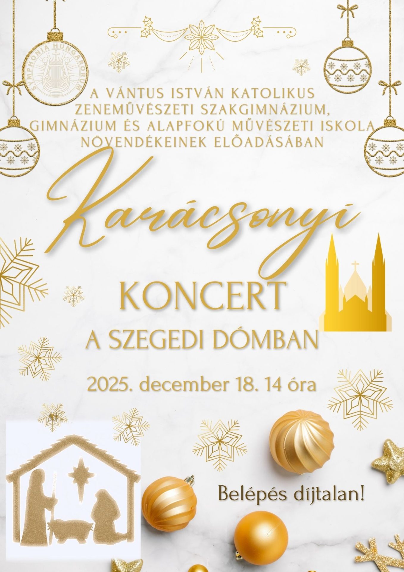Karácsonyi Koncert a Szegedi Dómban