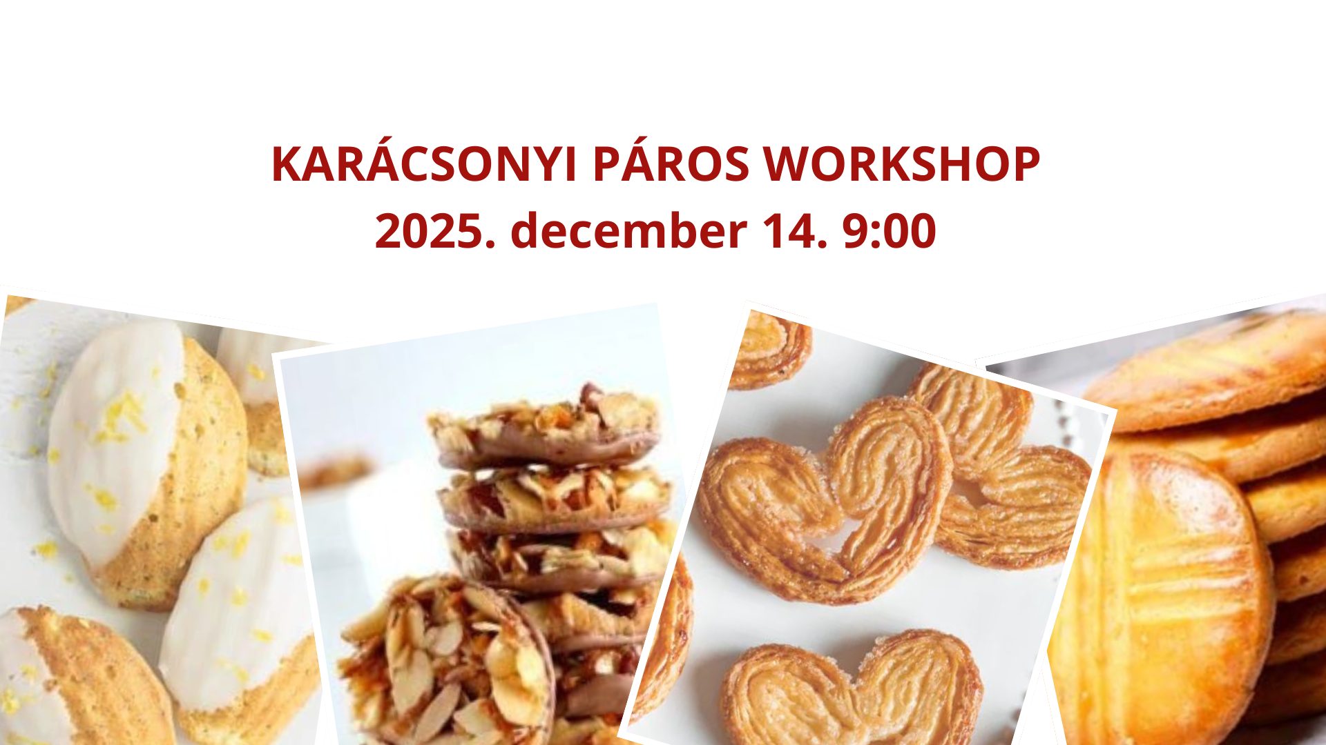 Karácsonyi páros workshop – Magicake Sütiműhely