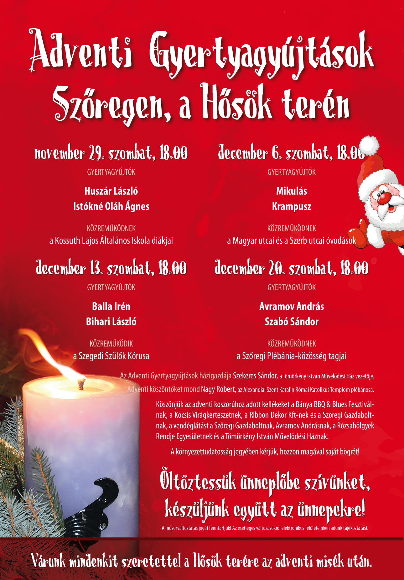 Szőregi Adventi Gyertyagyújtás – 4.