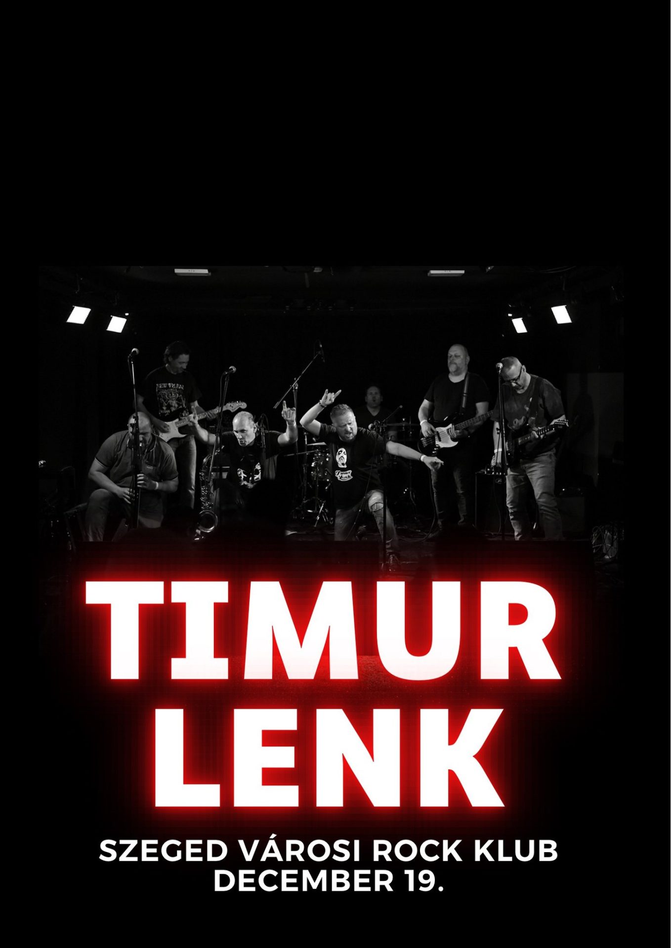 Timur Lenk nagykoncert a Városi Rock Klubban!