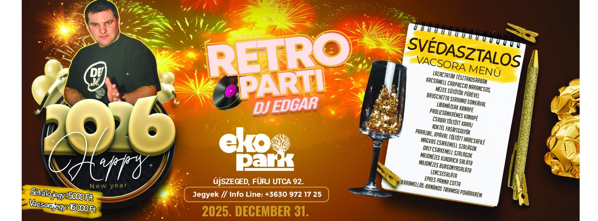 Szilveszteri Retro Edgar Parti