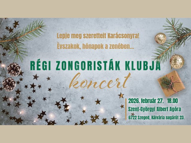 Évszakok, hónapok a zenében – koncert