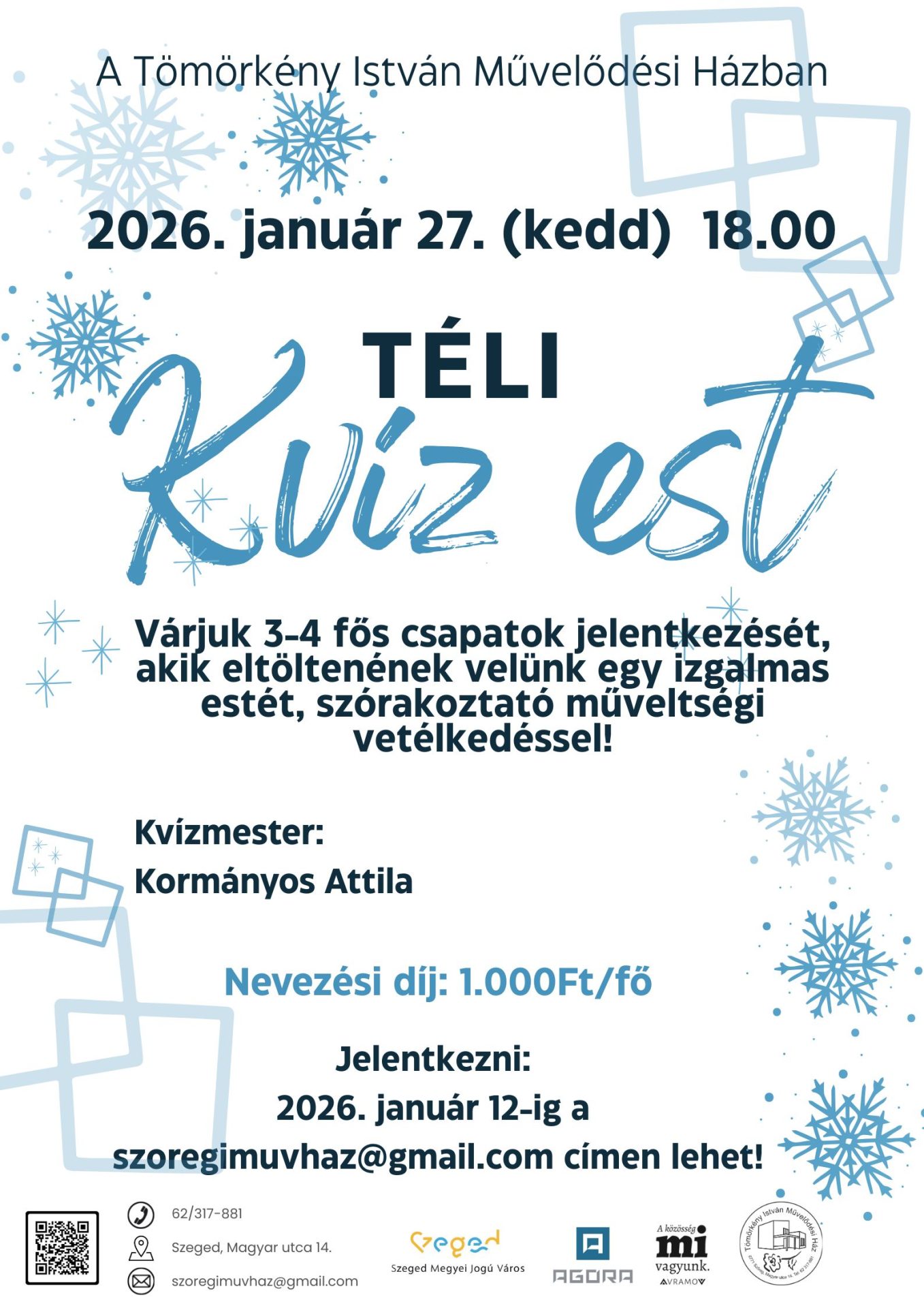 Téli Kvíz Est – 2026.