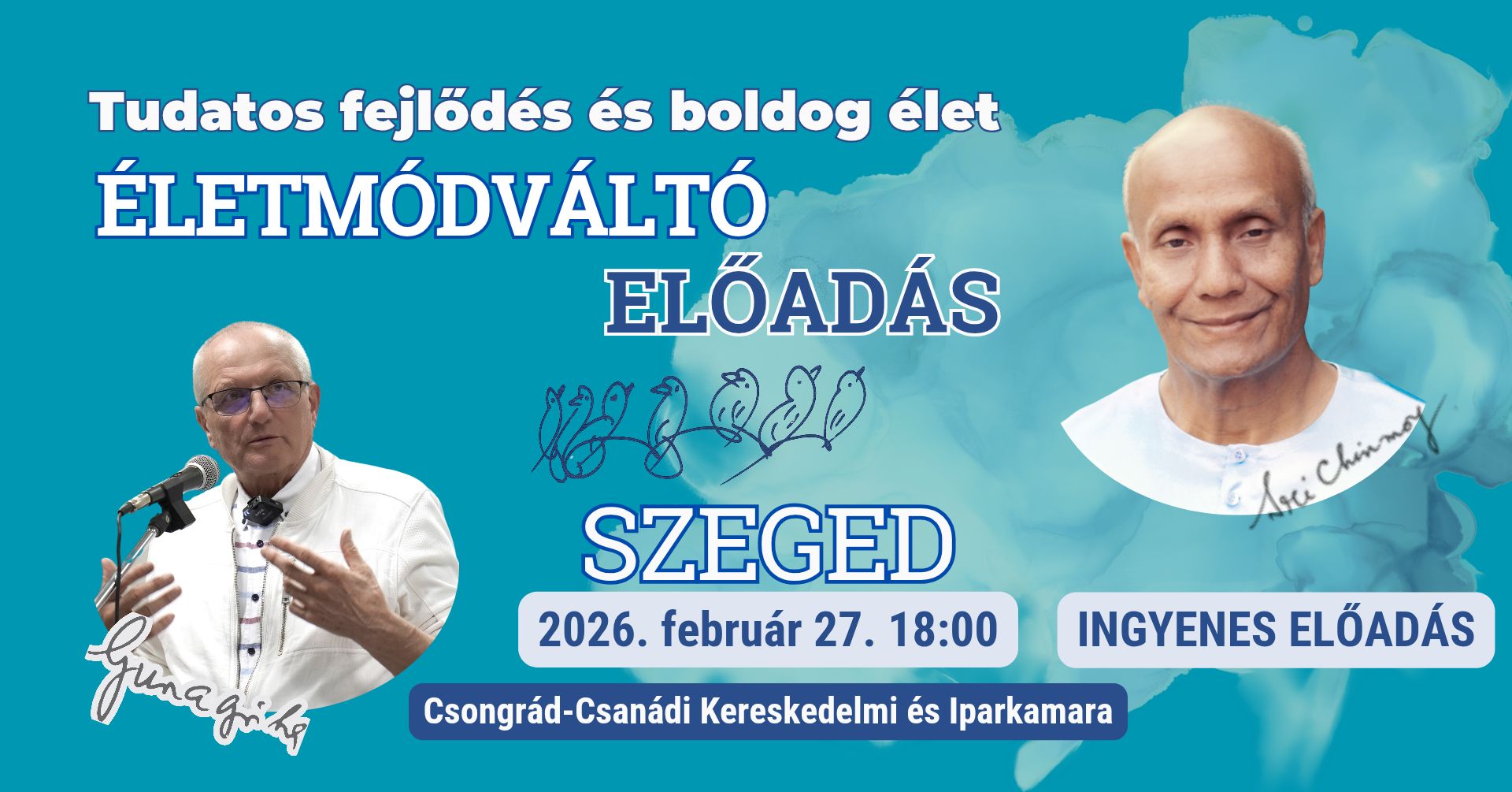 Új év – új élet – Gunagriha Életmódváltó előadása Szegeden