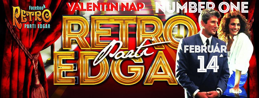 Valentin napi ismerkedős Retro Edgar Parti ahol a színészek beszélnek helyetted