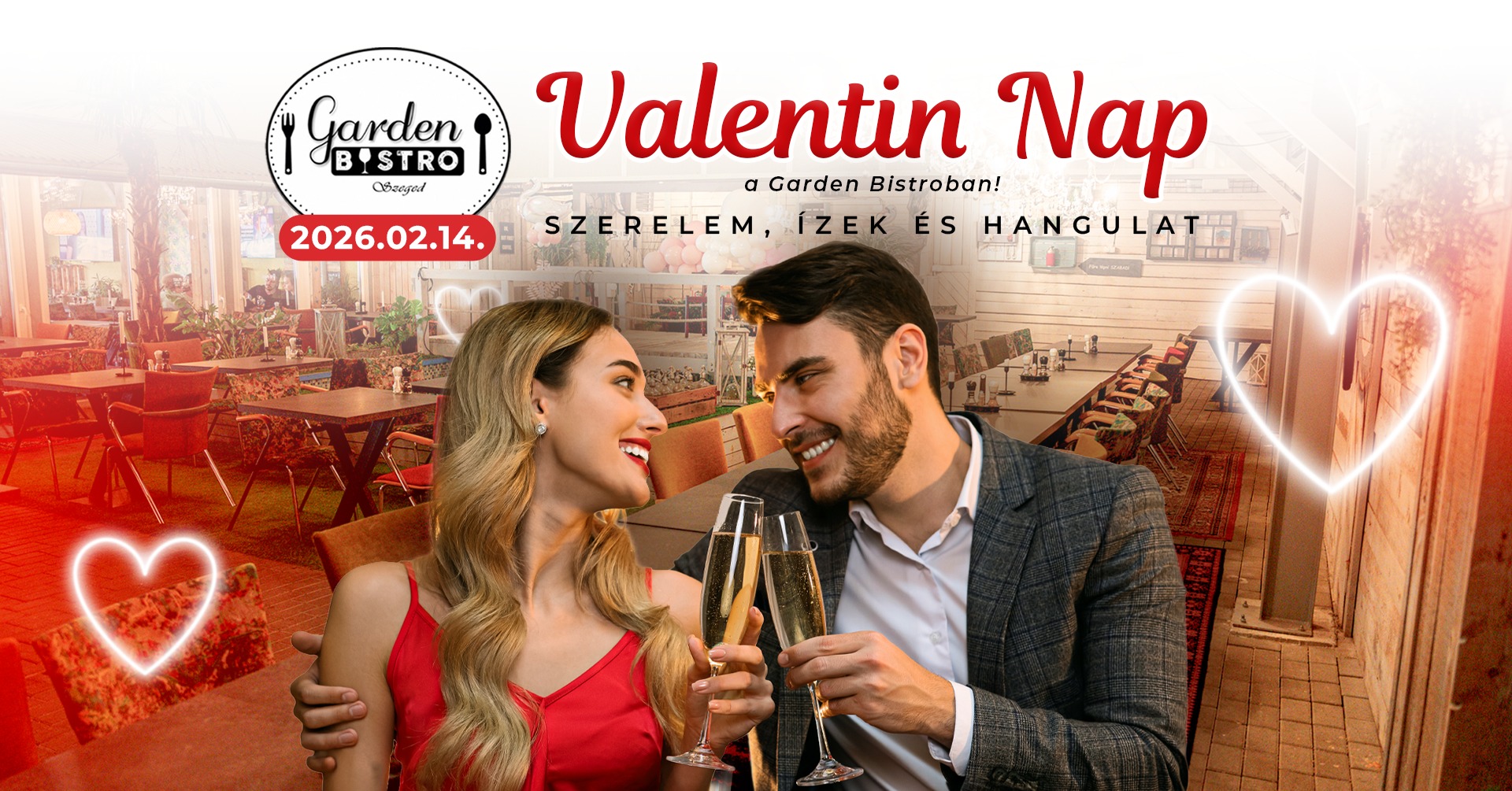 Valentin nap a Garden Bistroban