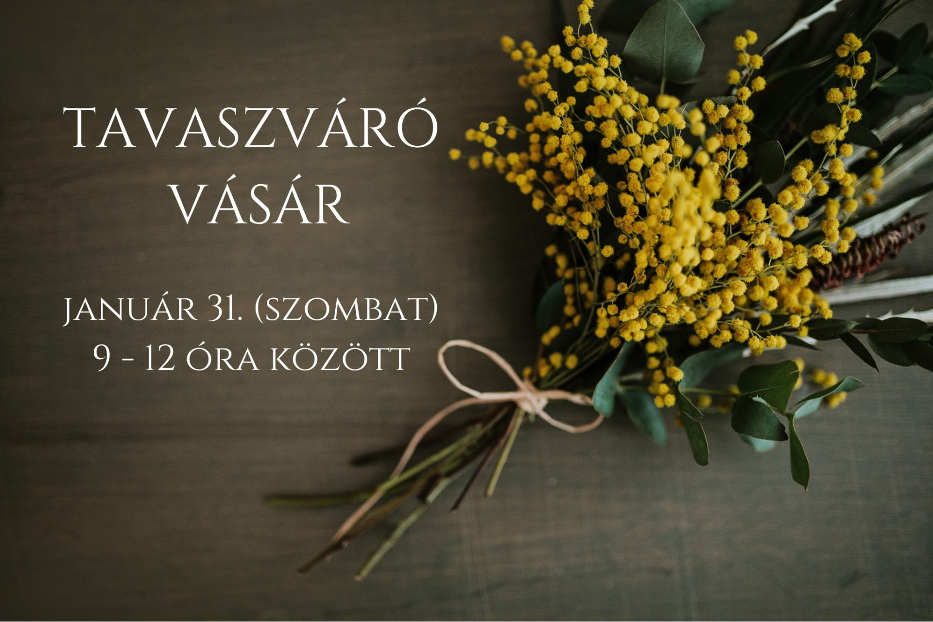 Tavaszváró virágvásár a Márti kertje virágműhelyben