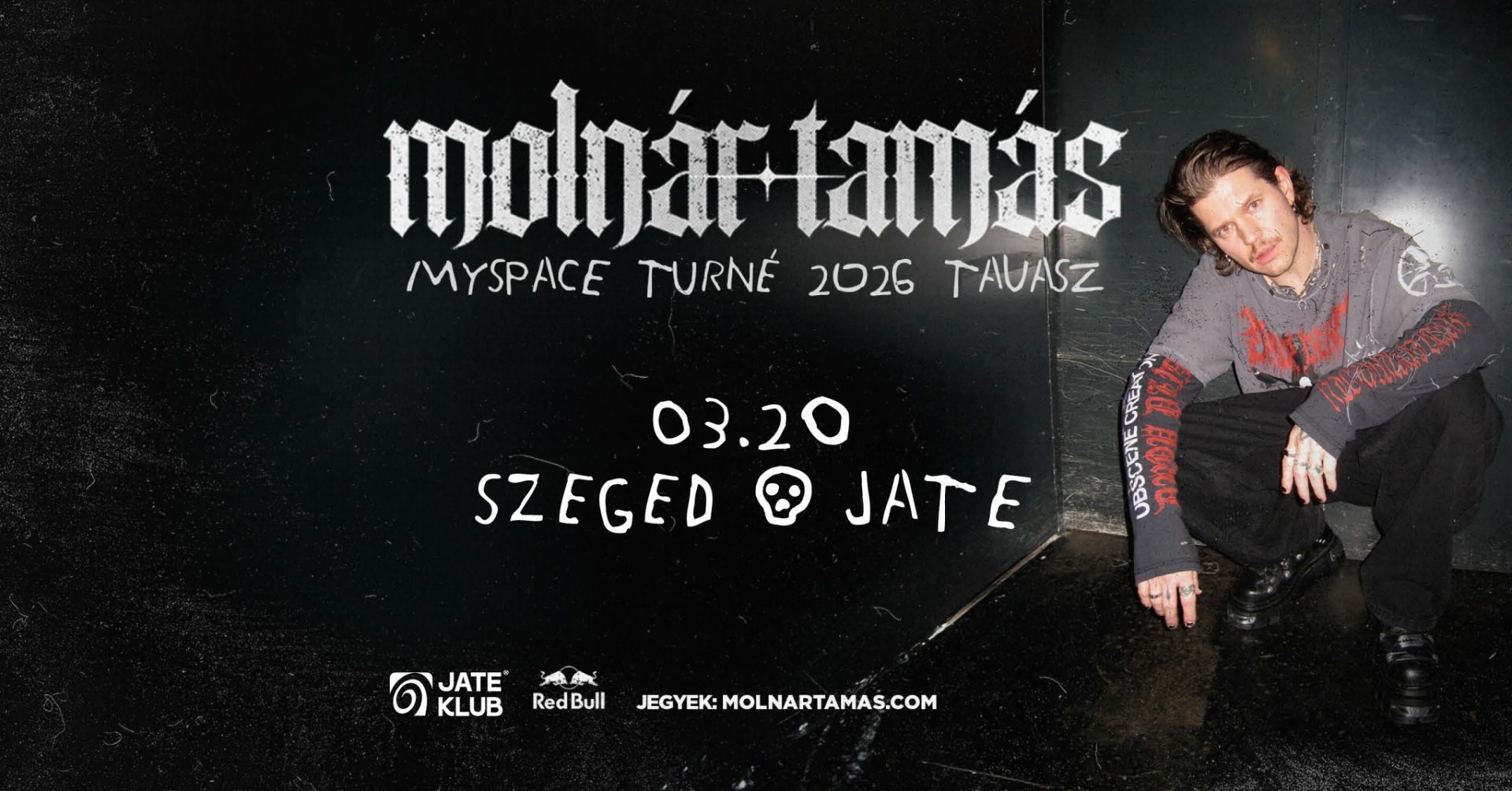 Molnár Tamás koncert a JATE Klubban
