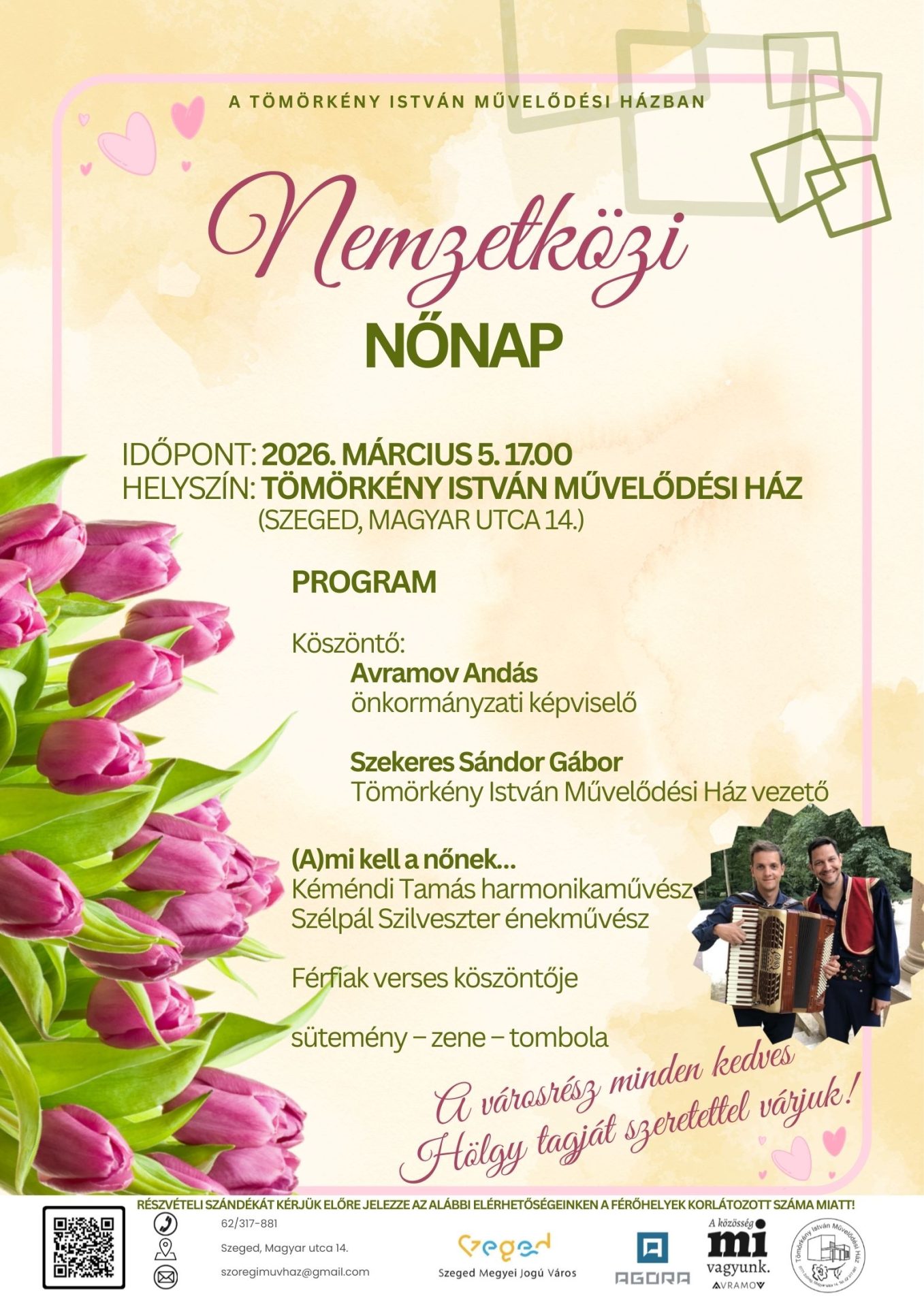 Nemzetközi Nőnap Szőregen – 2026.