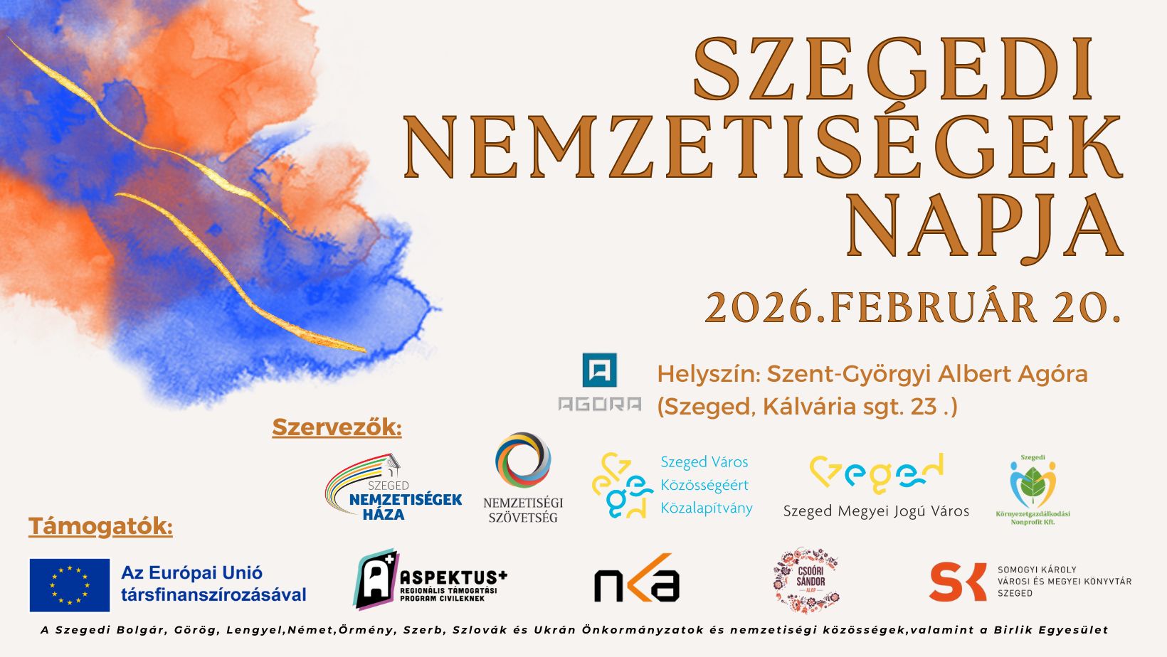 Szegedi Nemzetiségek Napja