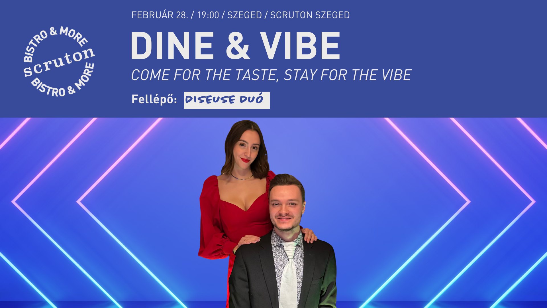 Dine & Vibe: Diseuse Duó koncert