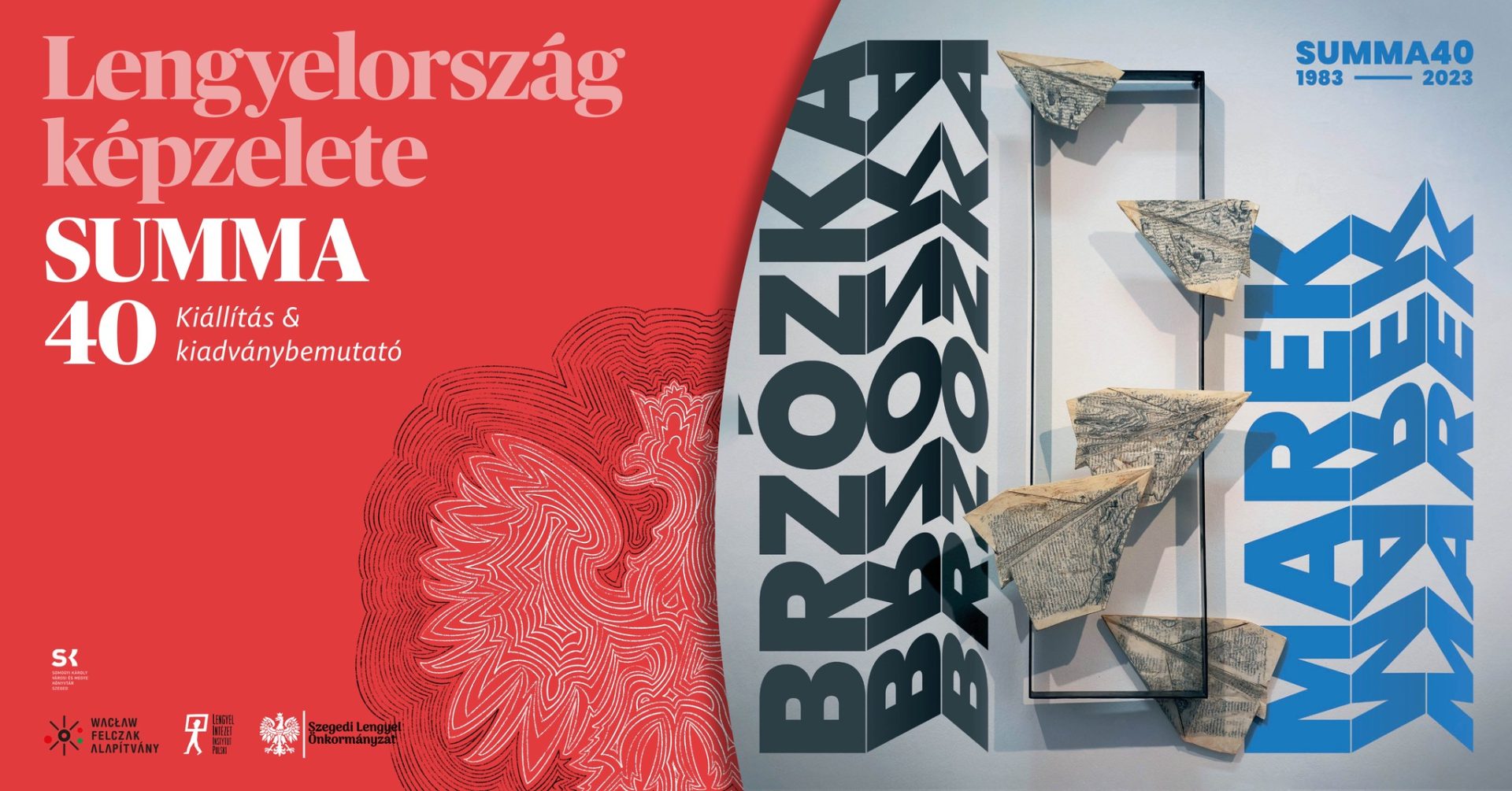 SUMMA 40 – Brzózka Marek szobrászművész kiállítás & kiadványbemutató