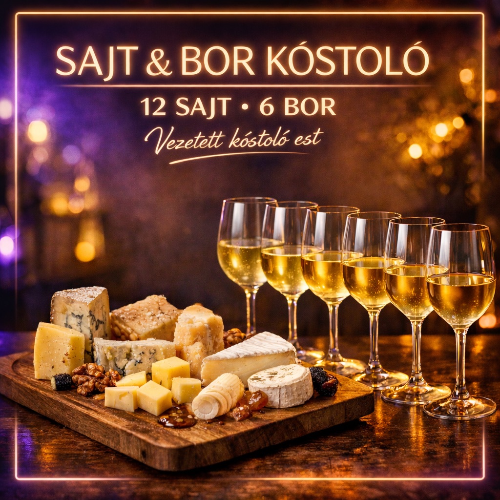 Sajt & Borkóstoló est a 22-ben!