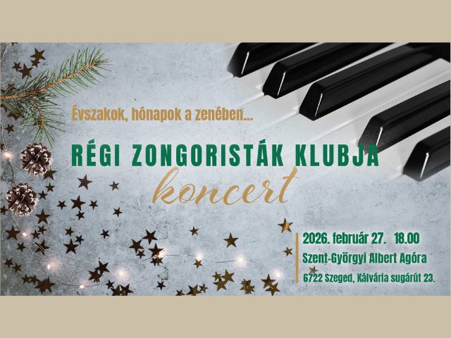 Évszakok, hónapok a zenében – koncert
