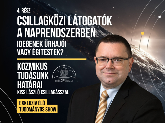 Csillagközi látogatók a naprendszerben – előadás