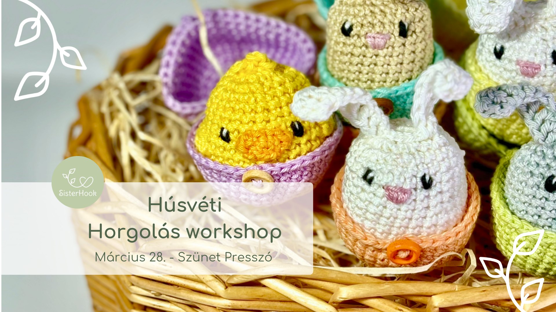 Húsvéti horgolás workshop