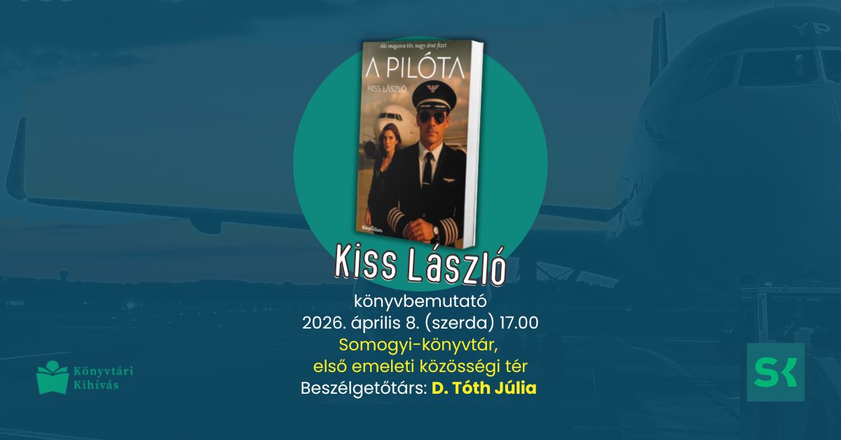 Kiss László A pilóta című regényének szegedi bemutatója