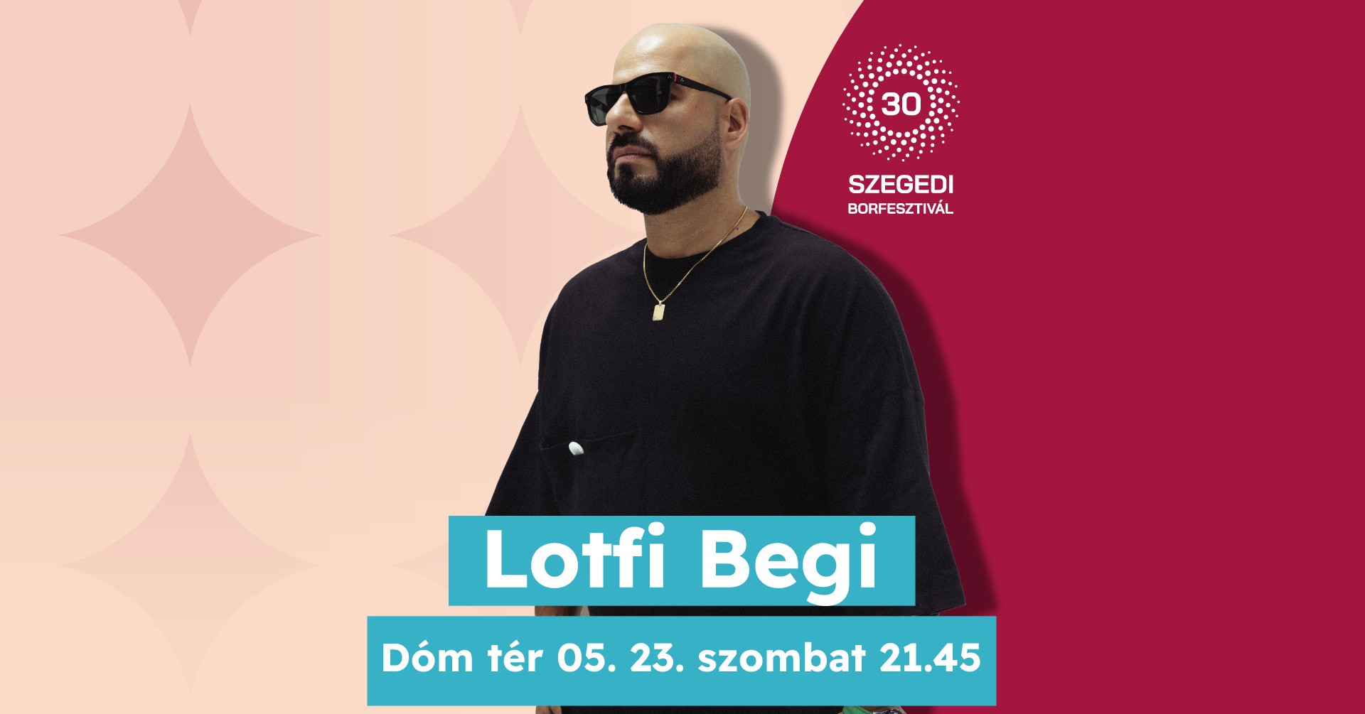 Lotfi Begi a Dóm téri kavalkádon