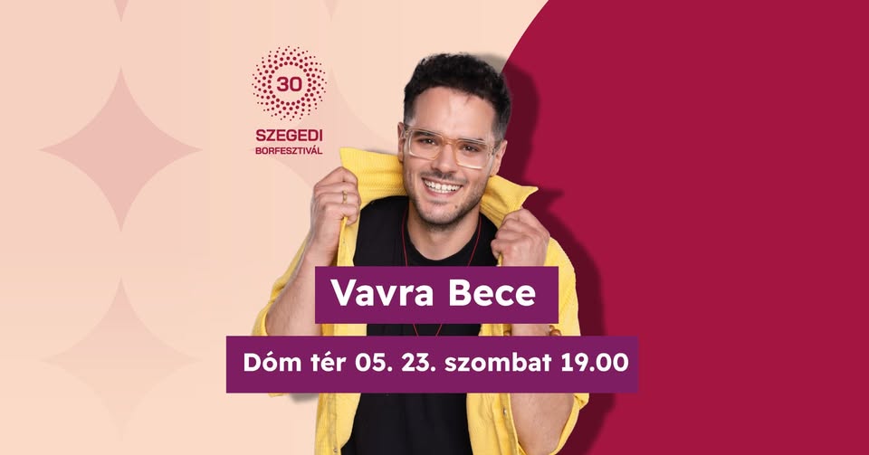 Vavra Bence koncert a Dóm téri kavalkádon