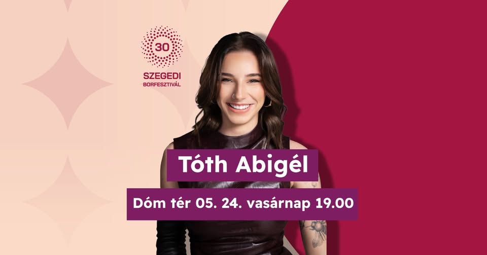 Tóth Abigél koncert a Dóm téi kavalkádon