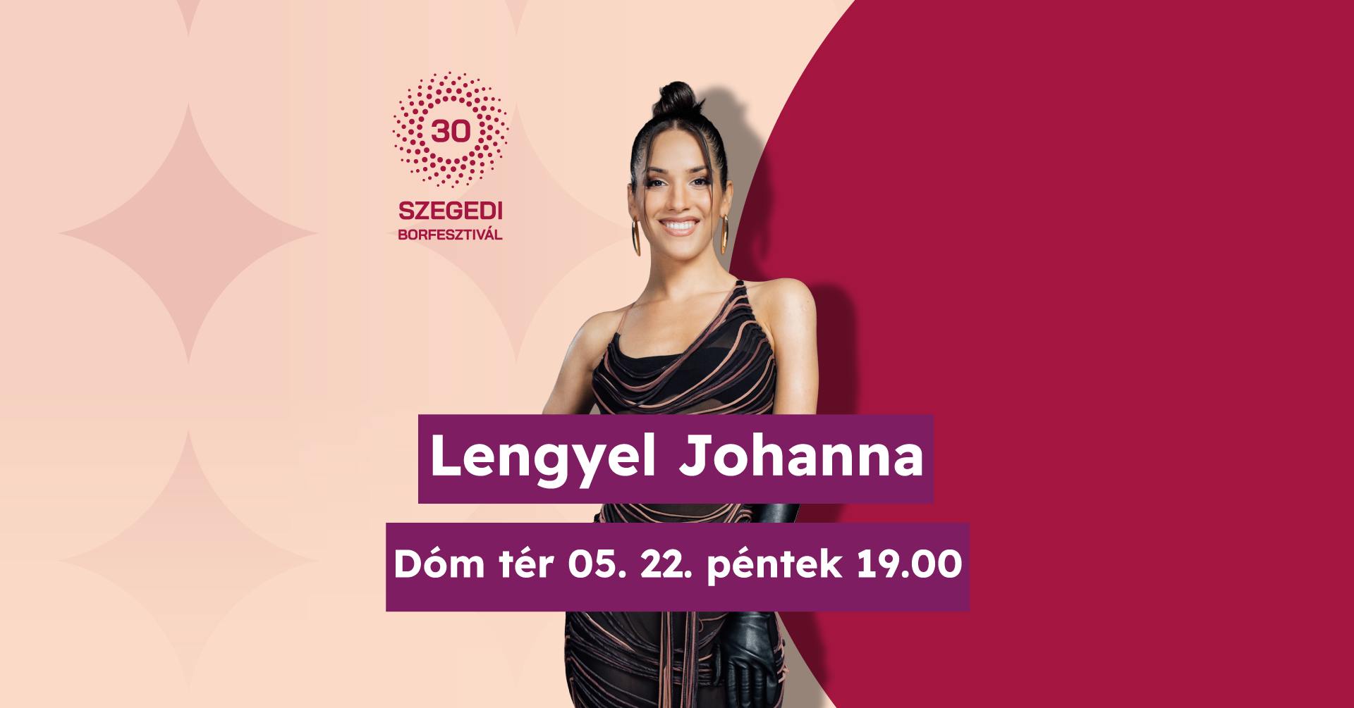 Lengyel Johanna koncert a Dóm téri kavalkádon