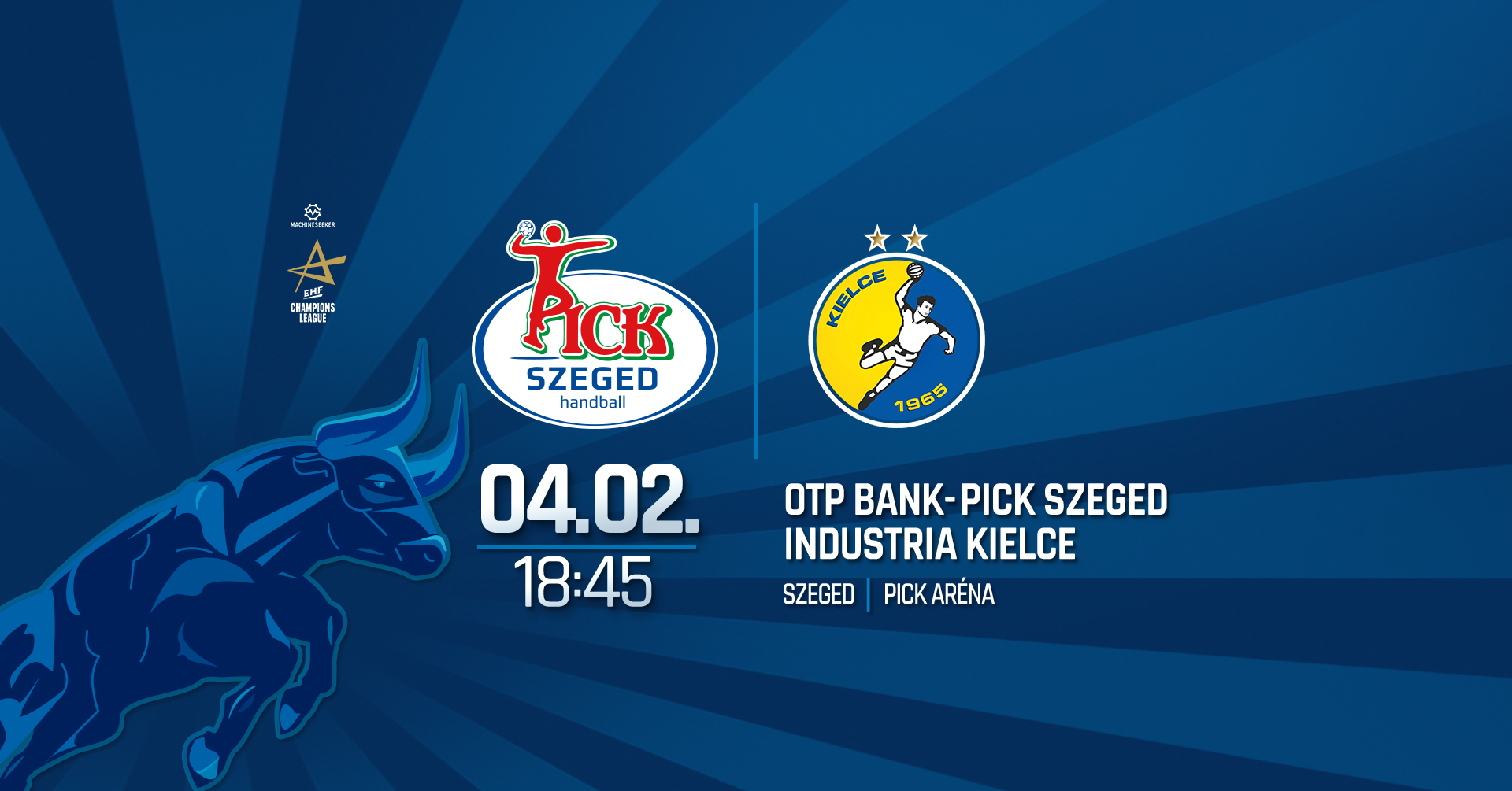 OTP Bank – PICK Szeged – Industria Kielce