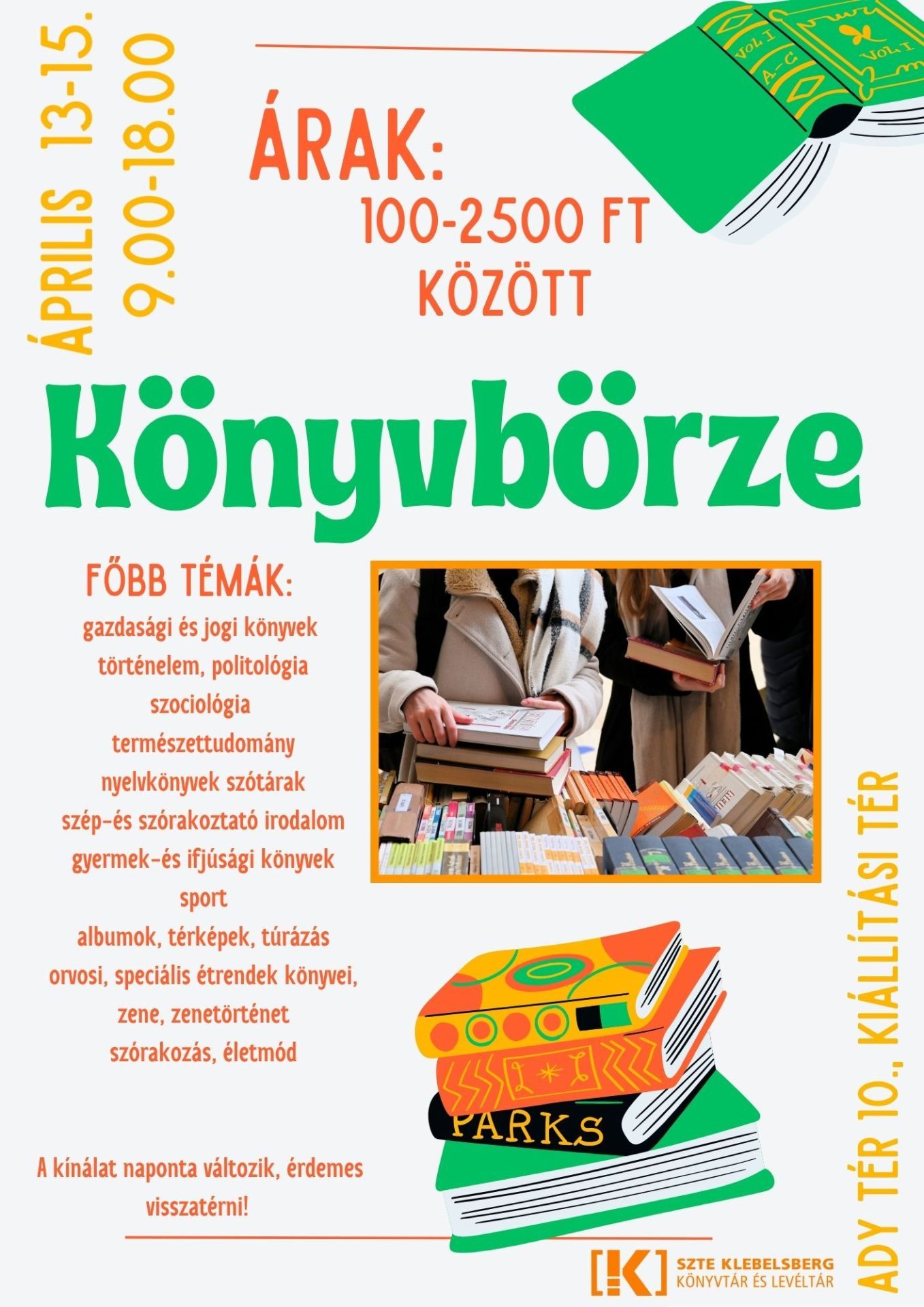 Tavaszi könyvbörze