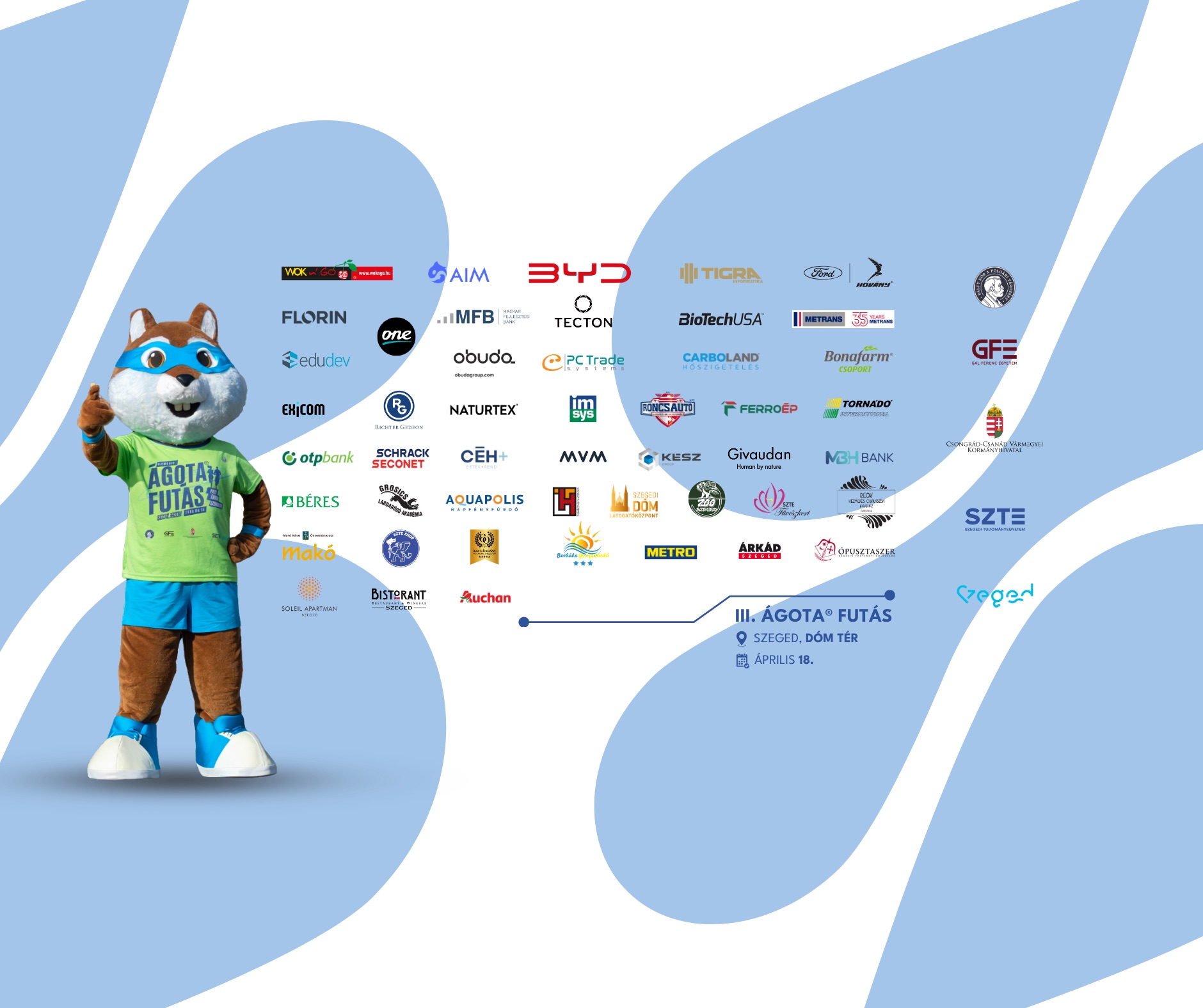 III. ÁGOTA Futás – Fuss Értük Szegeden! Jótékonysági futóverseny