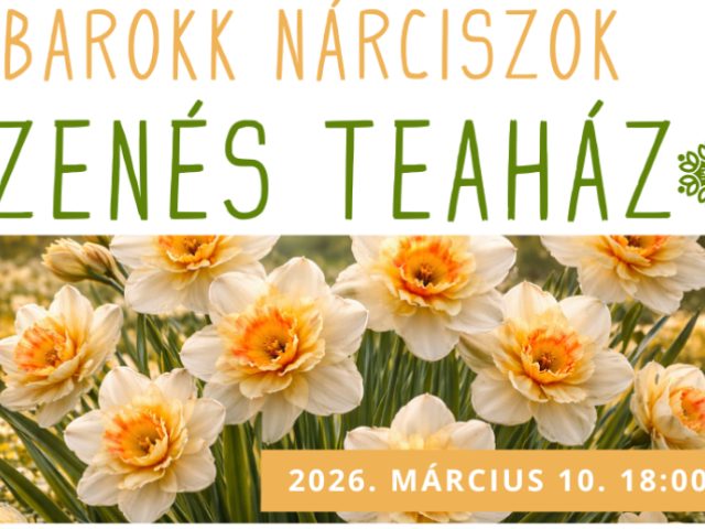 Barokk Nárciszok – ZENÉS TEAHÁZ