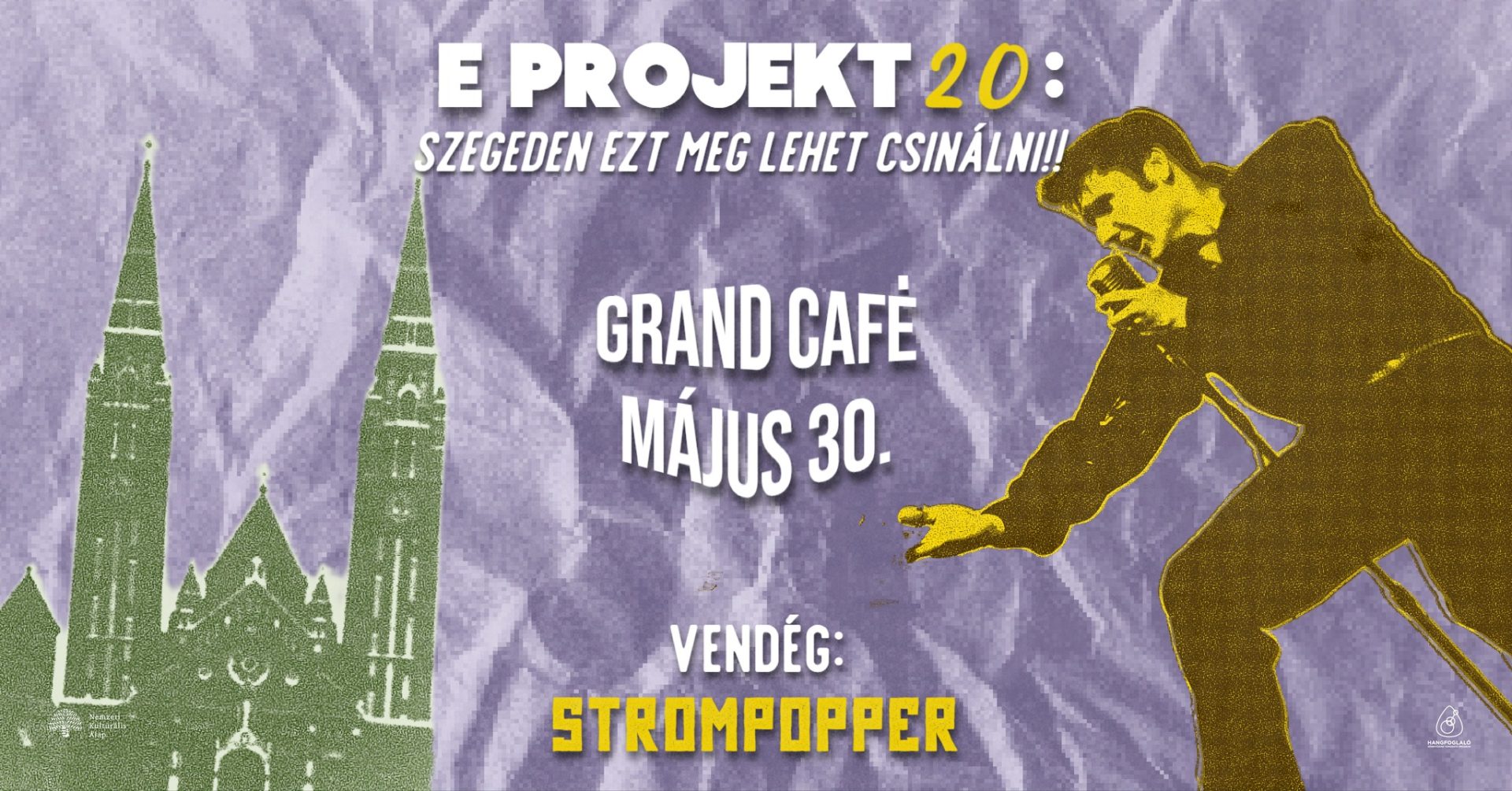 Strompopper – E Projekt koncert a Grand Caféban