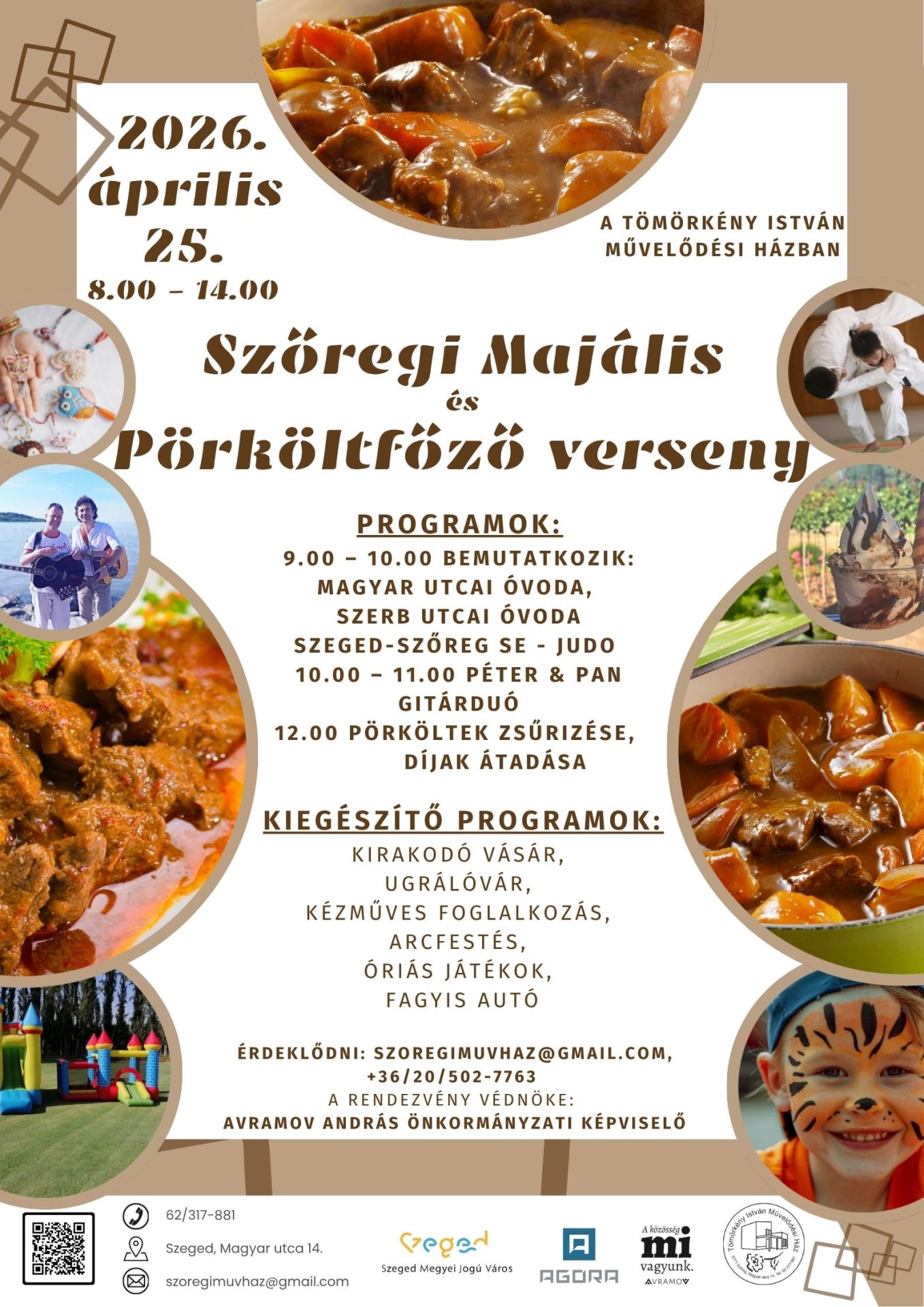 Szőregi Majális és pörköltfőző verseny – 2026