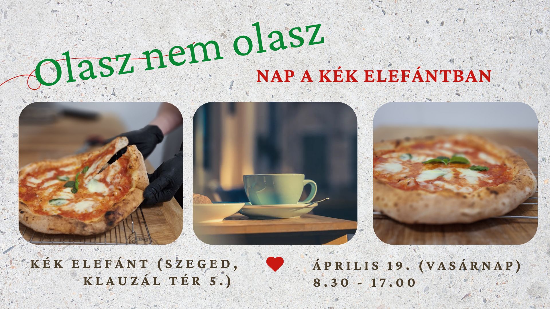 Olasz nem olasz nap a Kék Elefántban