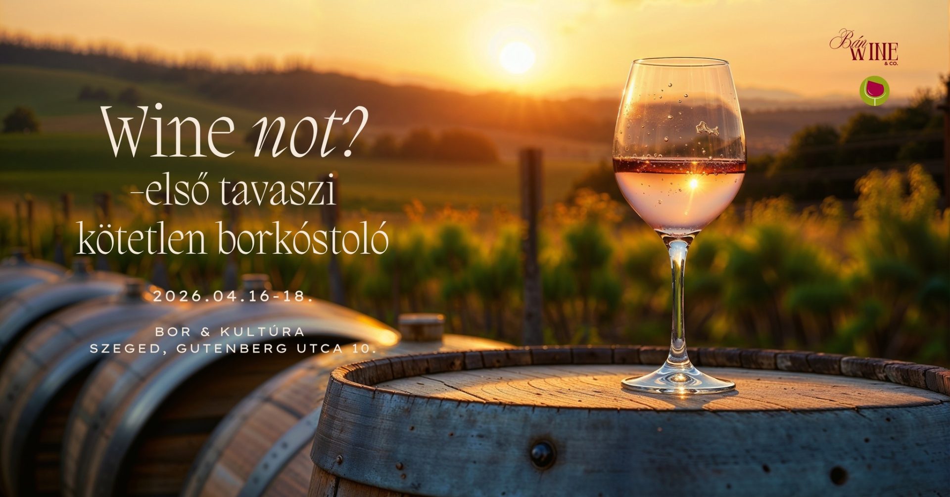 Wine not? – Első tavaszi kötetlen borkóstoló