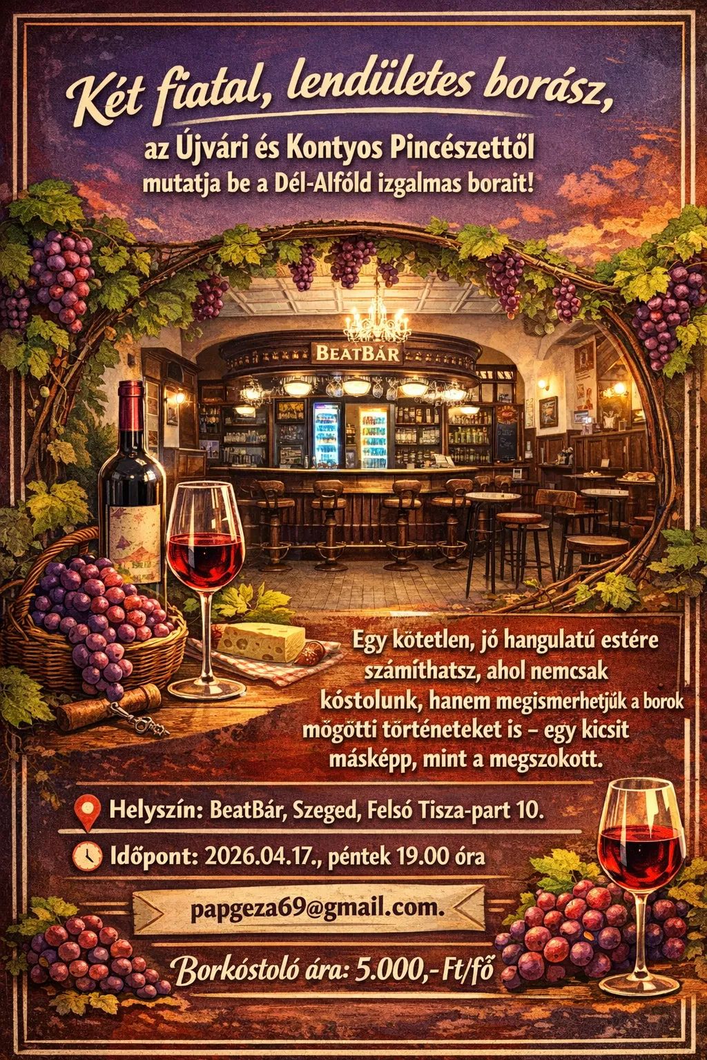 BeatBár borkóstoló