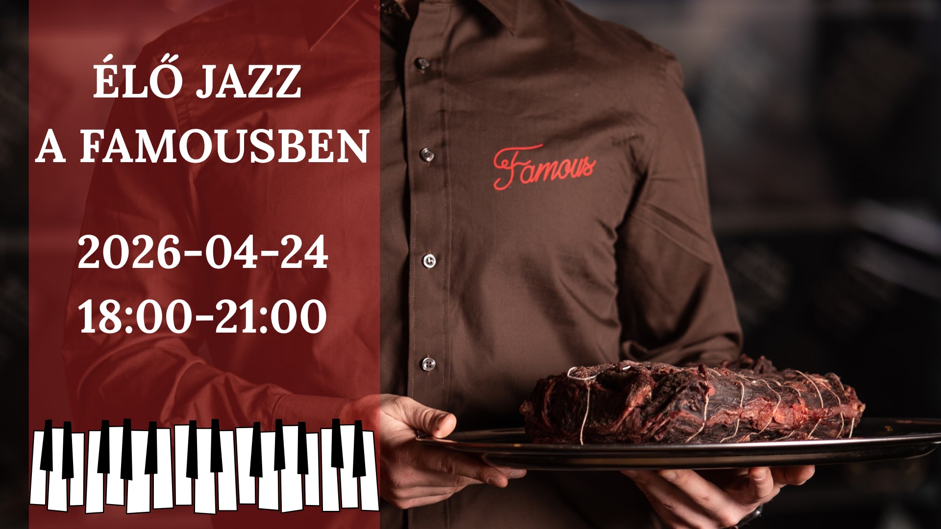 Péntek esti élő jazz a Famousben
