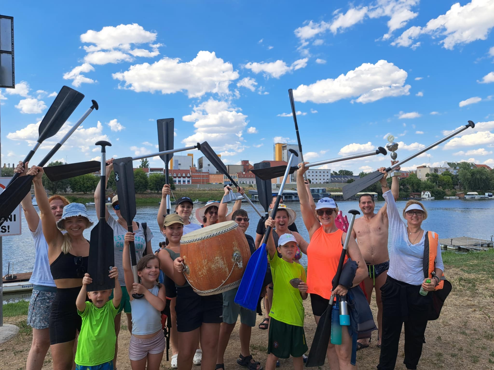 Sárkányhajóval a Tiszán 07.25.