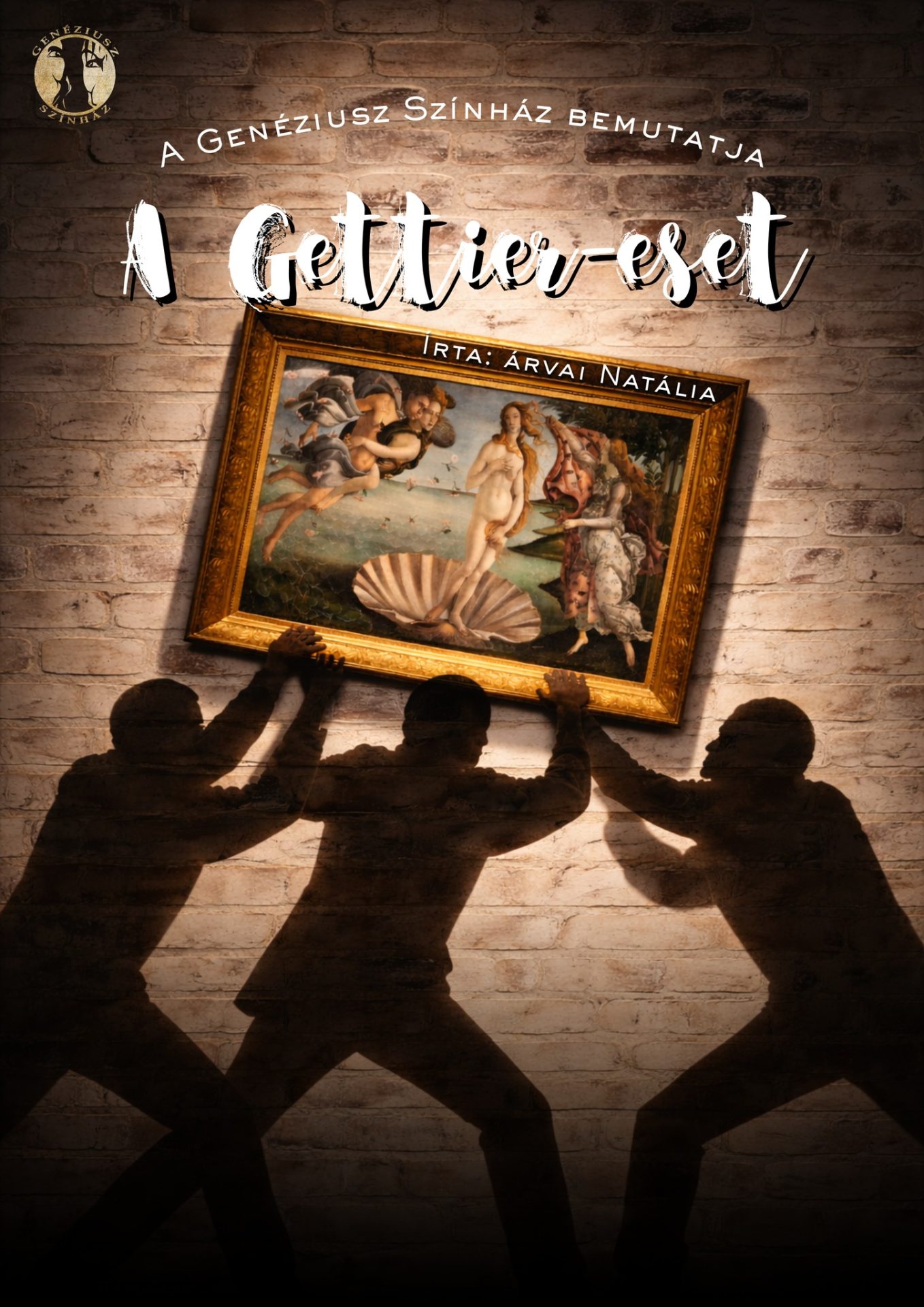 Genéziusz Színház előadása – Árvai Natália: A Gettier-eset