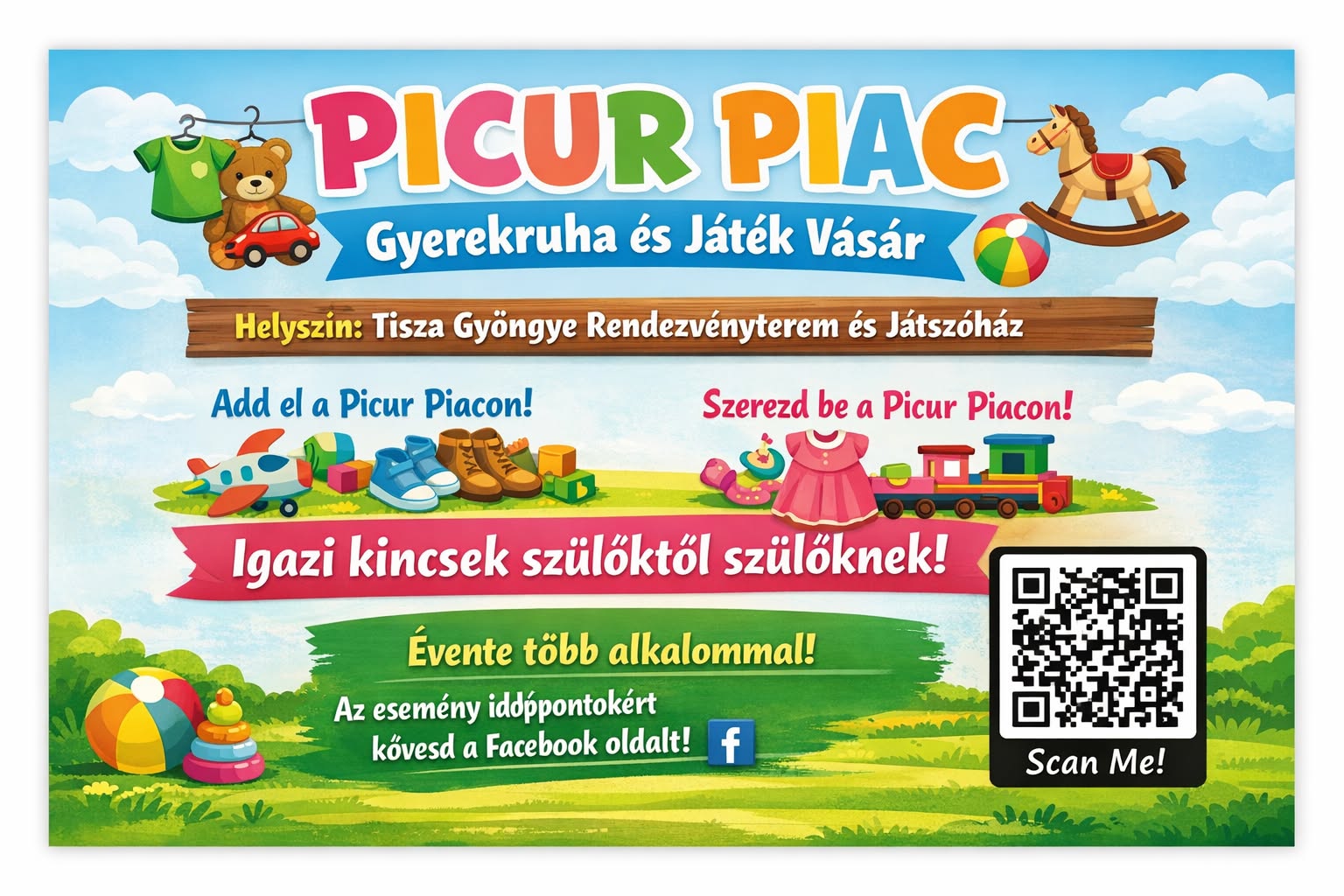 Picur Piac – Gyerekruha és játék vásár