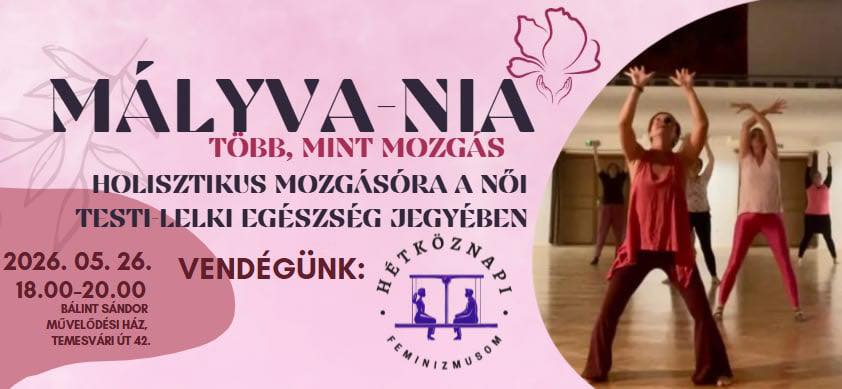 Nia tánc – Holisztikus mozgás óra Markovics Ágival