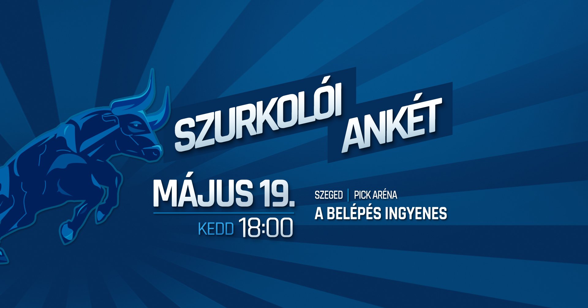 Szurkolói ankét a Pick Arénában