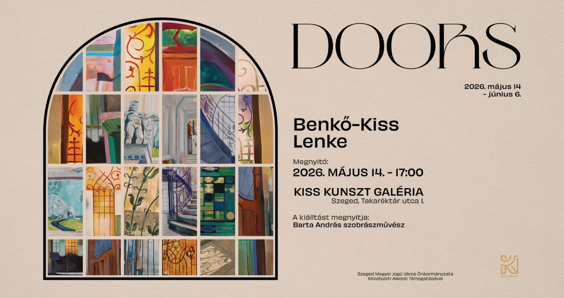 DOORS – Benkő-Kiss Lenke kiállítása